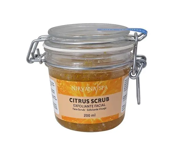 Scrub de citrice Exfoliant facial, 200 ml