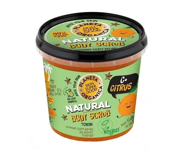 Scrub de Corp Delicios C+Citrus Skin SuperGood, 360 ml