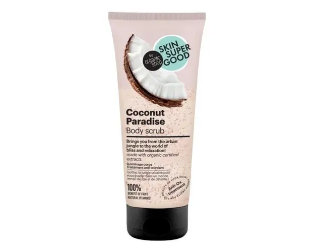 Scrub de Corp - Skin SuperGood Coconut Paradise Body Scrub, 200 ml
