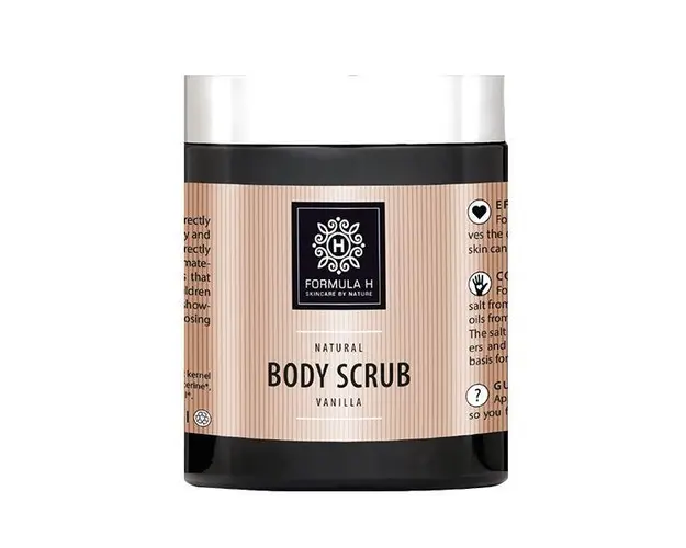 Scrub pentru corp Formula H Natural Vanilla, 250ml