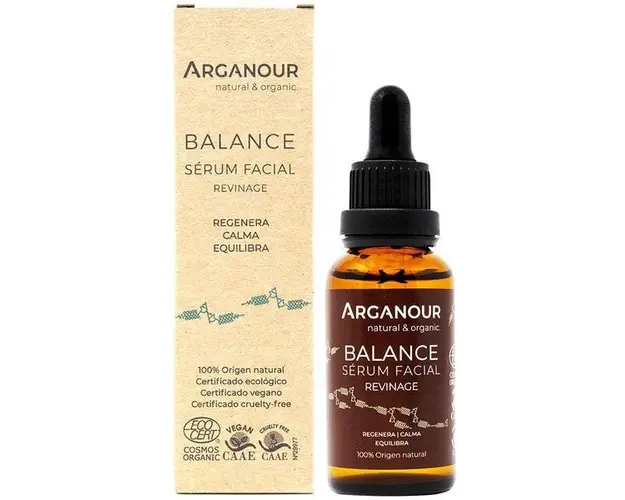 Ser BIO calmant &amp; regenerator - Arganour Balance Face Serum, 30ml