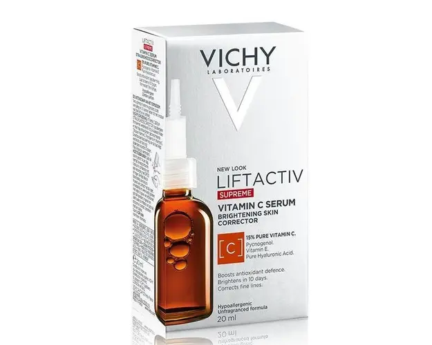 Ser corector antioxidant cu vitamina C Liftactiv Supreme, Vichy, 20 ml