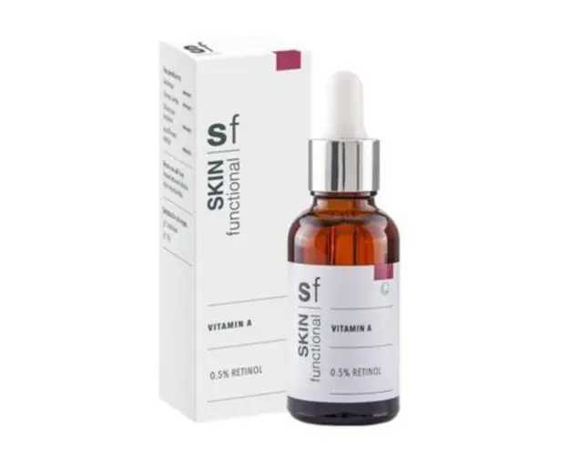 Ser cu 0,5% Retinol (Vitamina A), Skin Functional, 30 ml