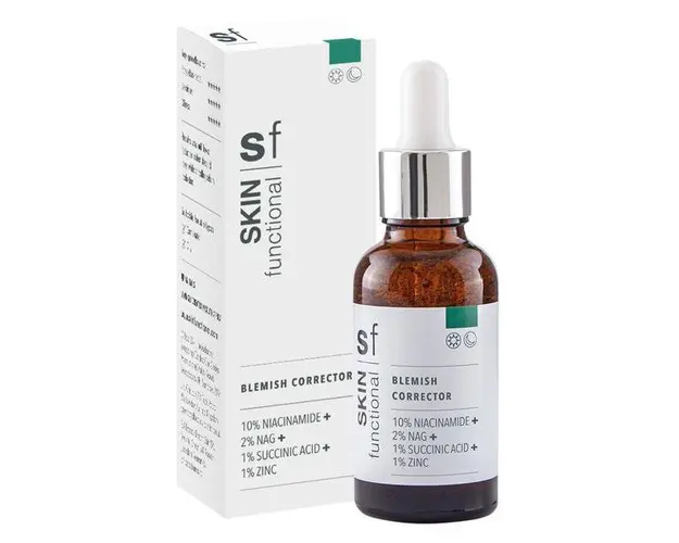 Ser cu 10% Niacinamide + 2.00% NAG + 1.00% Succinic + 1,00 % Zinc, Skin Functional, 30 ml