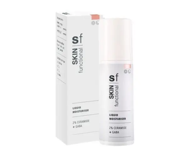 Ser cu 2 la suta Ceramide + Gaba, Liquid Moisturiser, Airless, Skin Functional, 30 ml