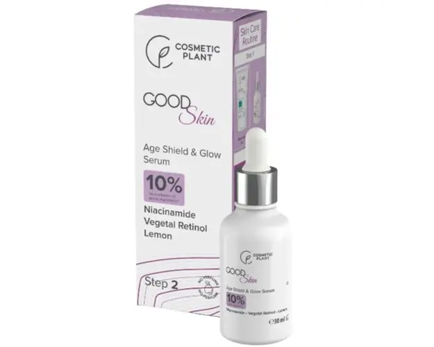 Ser de Protectie si Stralucire Cosmetic Plant Good Skin Age Shield &amp; Glow Serum, 30ml