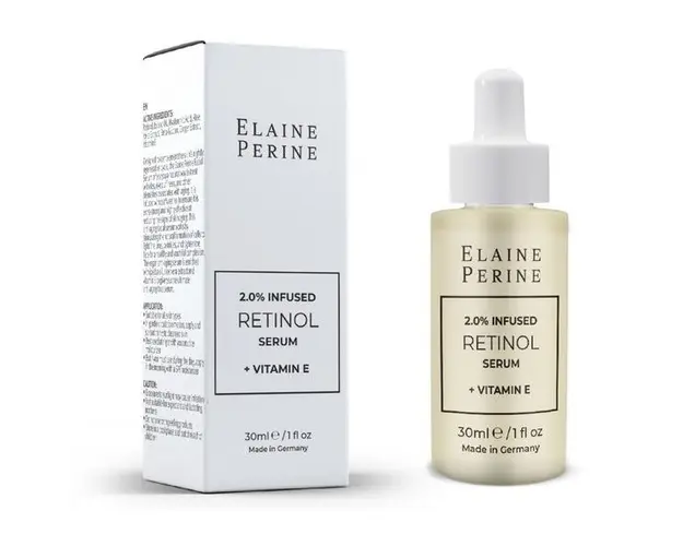 Ser Facial cu Retinol si Vitamina E - Elaine Perine 2.0% Infused Retinol Serum + Vitamin E, 30 ml