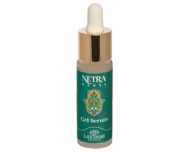 Ser Gel pentru Conturul Ochilor - Lakshmi Netra Hamsa Gel Serum, 10 ml