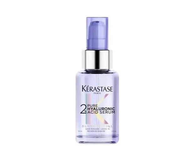 Ser Hidratant cu 2% Acid Hialuronic pentru Par Blond - Kerastase Blond Absolu 2% Pure Hyaluronic Acid Serum, 50 ml
