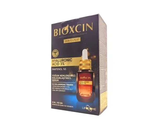 Ser Hidratant Intensiv cu Acid Hialuronic pur 3%, 30 ml Bioxcin 