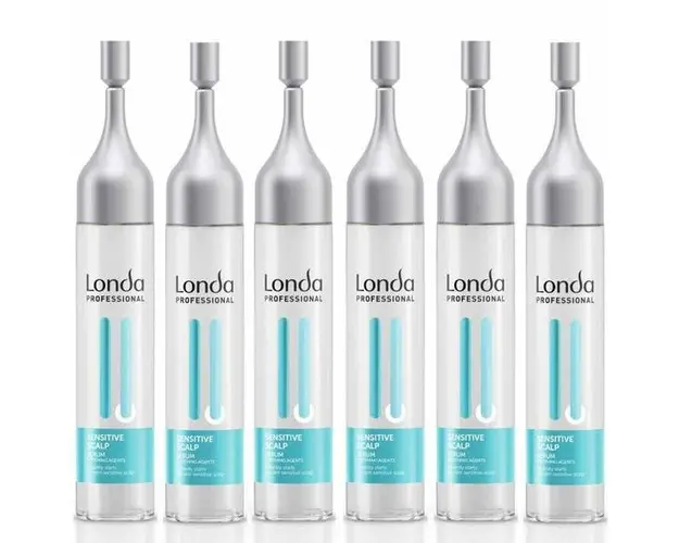 Ser Nutritiv pentru Scalp Sensibil - Londa Professional C.A.L.M Sensitive Scalp Serum, 6x 9 ml