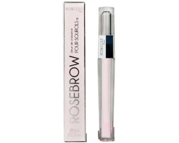 Ser pentru cresterea sprancenelor - Rosebrow, Serum de croissance pour sourcils, Rosegold Paris 3ml