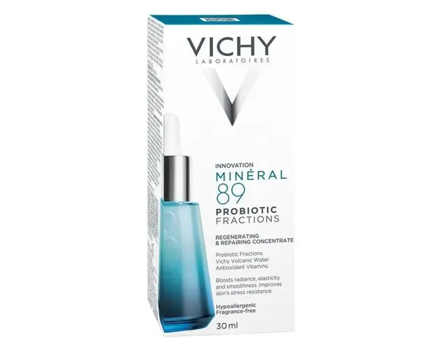 Ser pentru fata cu efect regenerator si reparator Mineral 89, Vichy, 30 ml