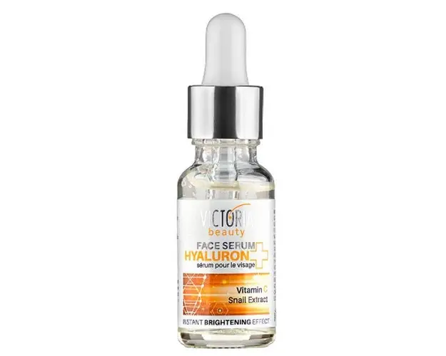 Ser pentru Luminozitate cu Efect Instant Hyaluron, Vitamina C si Extract de Melc Camco, 20 ml