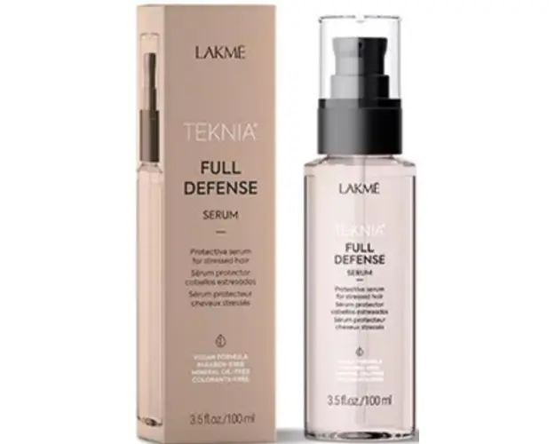 Ser pentru par sensibilizat, Lakme Teknia, Full Defense Serum, 100ml