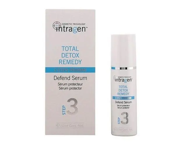 Ser pentru Protectia Parului - Intragen Total Detox Remedy Defend Serum, 50 ml