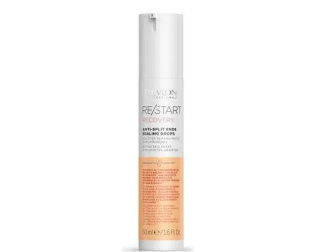 Ser Regenerant pentru Varfuri Deteriorate - Revlon Professional Re/Start Recovery Anti-split Ends Sealing Drops, 50 ml