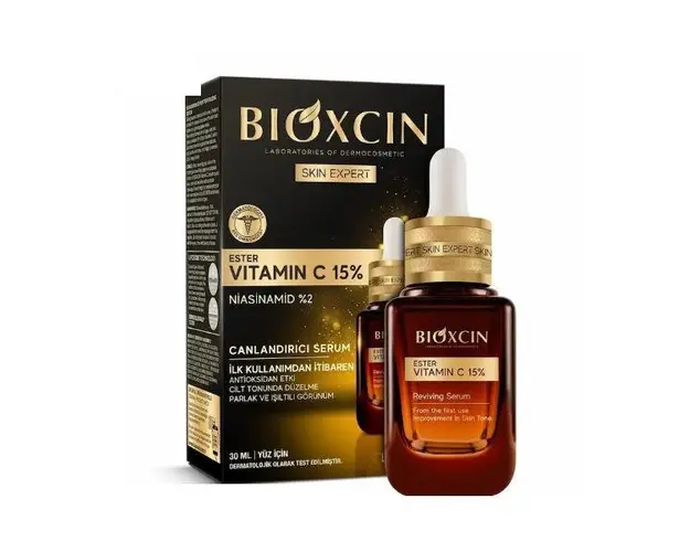 Ser revitalizant 30 ml cu Vitamina C, Bioxcin