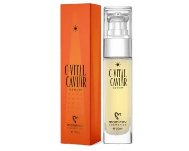 Serum C-Vital Caviar cu vitamina C Momirov Cosmetics, 30 ml