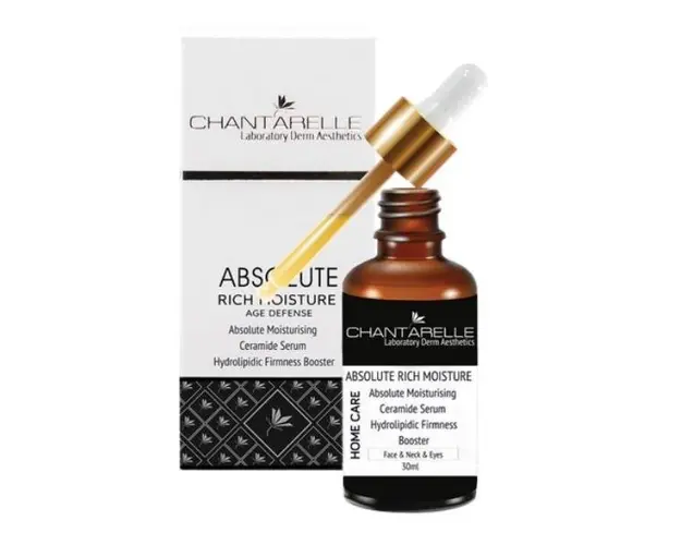 Serum Chantarelle Absolute Rich Moisture Ceramide Serum Hydrolipidic Firmness Booster, 30ml