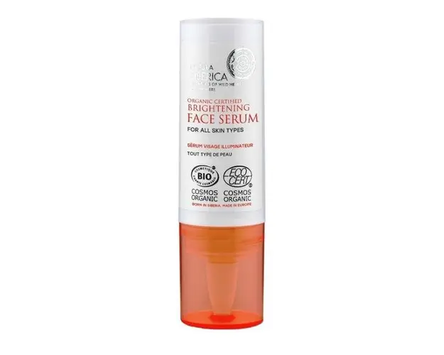 Serum pentru Luminozitate pentru Toate Tipurile de Ten Natura Siberica, 15ml