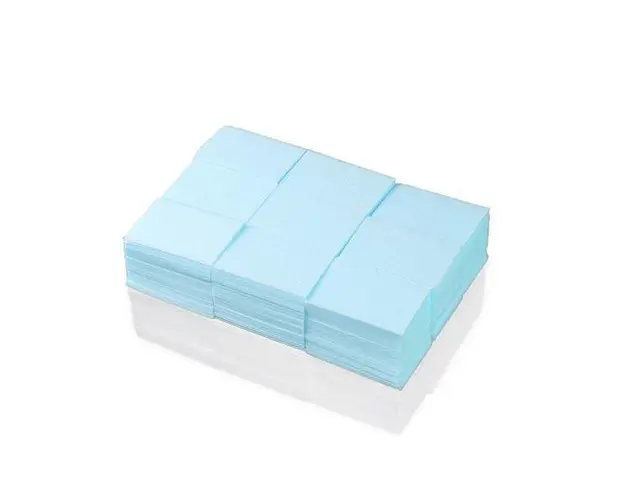 Servetele fara scame pentru unghii 1000 buc - Blue