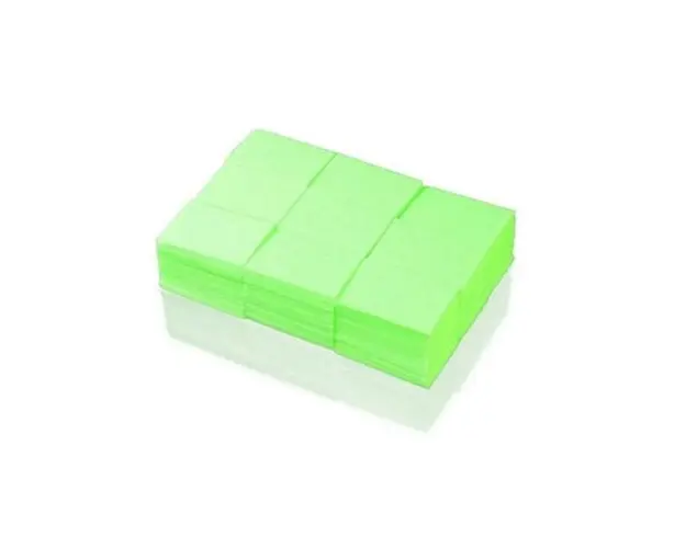 Servetele pentru unghii - Green, 1000 buc