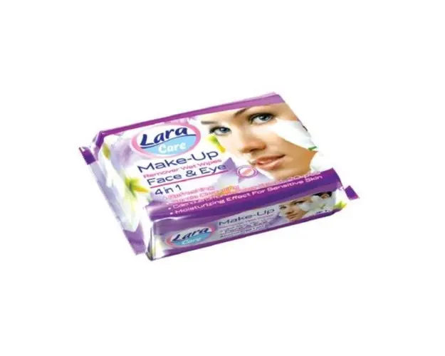 Servetele umede demachiante 4 &icirc;n 1 Lara Omay 20 buc