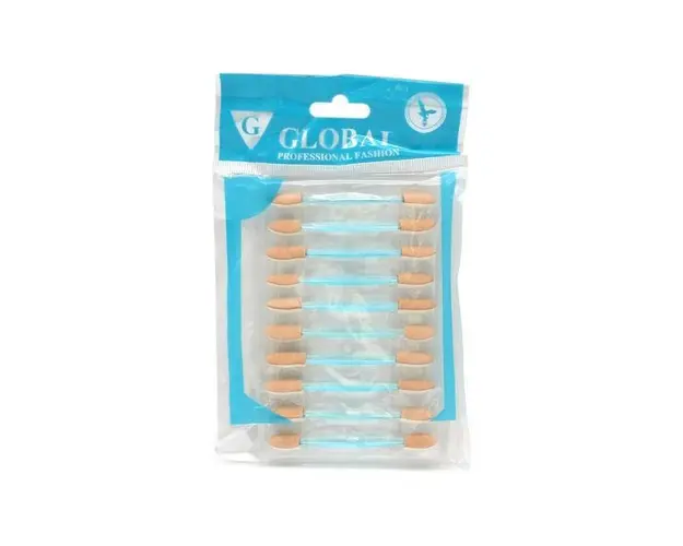 Set 10 aplicatoare fard de pleoape Global Fashion - Blue