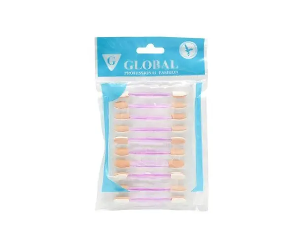 Set 10 aplicatoare fard de pleoape Global Fashion - Purple