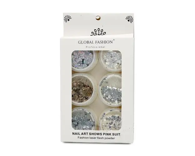 Set #10 decoratiuni pentru unghii, 6 buc