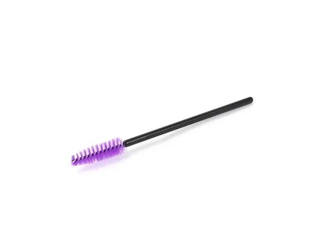 Set 100 bucati, periute extensii gene false, violet/negru
