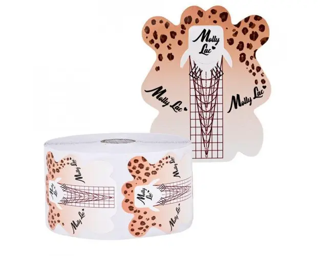 Set 100 sabloane Allepaznokcie Leopard