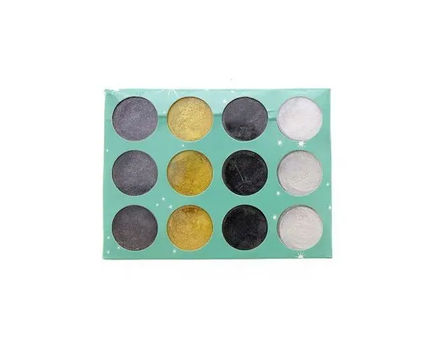 Set 12 decoratiuni unghii, Global fashion, pudra, Multicolor