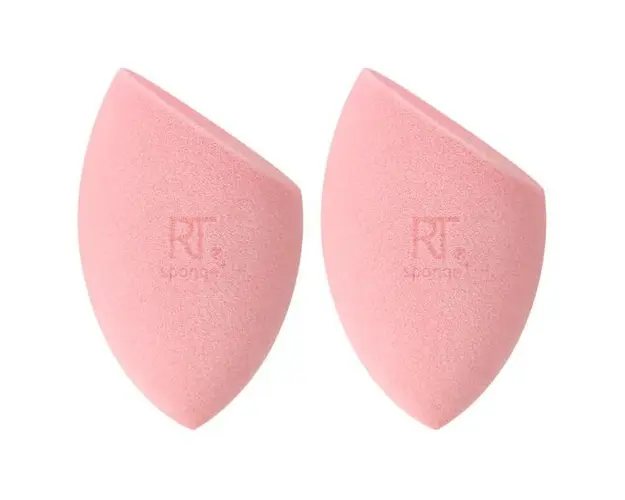 Set 2 Bureti pentru Machiaj - Real Techniques Miracle Powder Sponge, 1 set