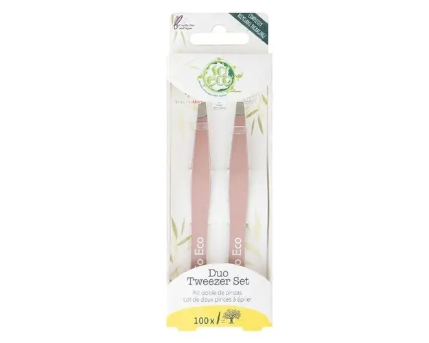 Set 2 Pensete Ecologice - So Eco Combination Tweezer Set, 1 set