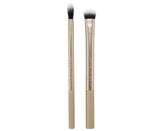 Set 2 Pensule de Machiaj - Real Techniques Animalista Eye Duo Brush, 1 set