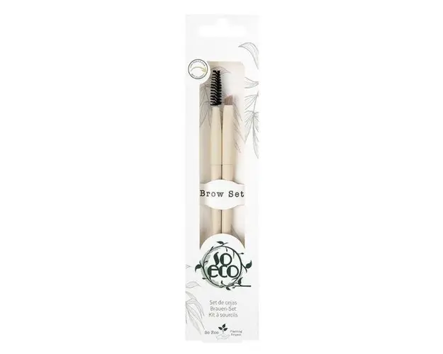 Set 2 Pensule Ecologice pentru Sprancene - So Eco Brow Set, 1 set
