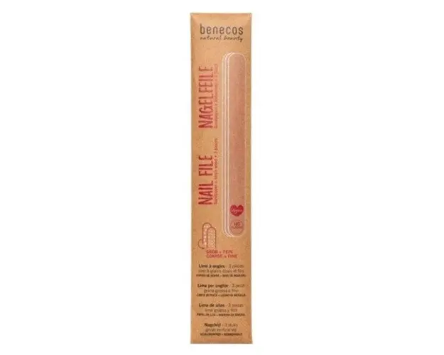 Set 3 Pile de Unghii - Benecos Nail File, 3 buc