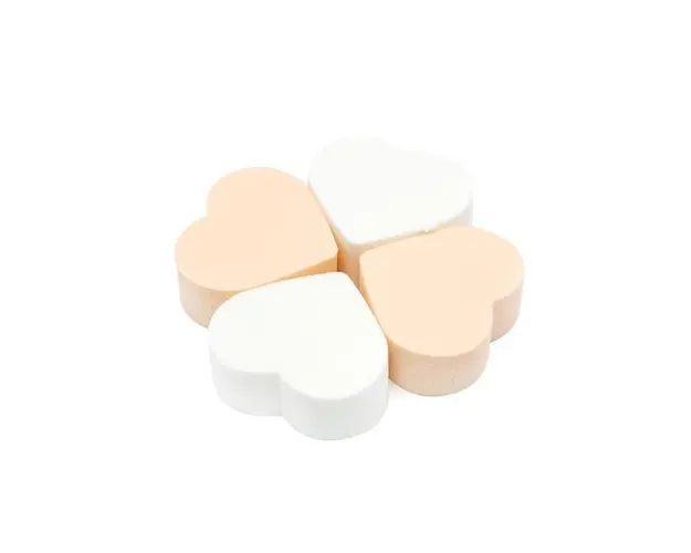 Set 4 bucati, burete make-up, pentru fond de ten