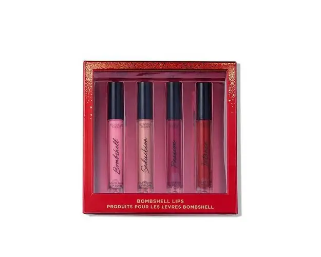 Set 4 Lip Gloss-uri, Bombshell Lips, Victoria&#039;s Secret 4x3g