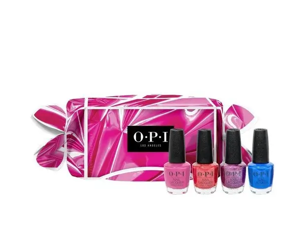 Set 4 x Lac de Unghii Opi Los Angeles Firecracker 4 x 3.75ml