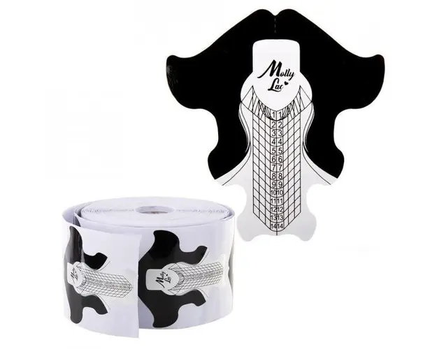 Set 500 sabloane Mollylac Aluminium