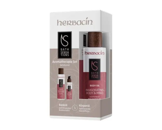 Set Aromatherapy revigorant Body &amp; Mind, Herbacin, 275 ml