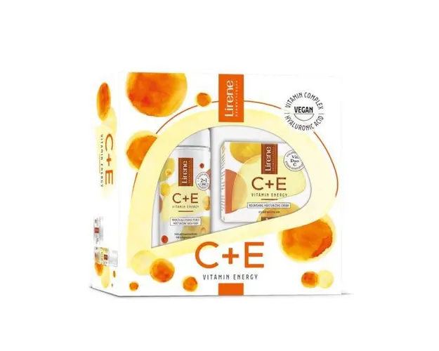 Set cadou C+E Vitamin Energy Contine Crema hranitoare si hidratanta 50ml + Spuma hidratanta 150ml