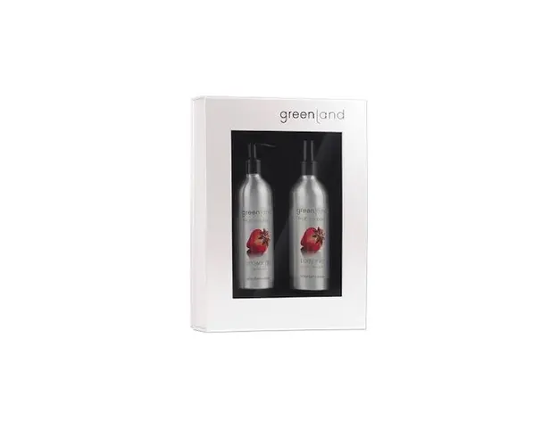 Set cadou corporal cu Capsuni si Anason, gel de dus 200ml + spray corp 200ml, Greenland