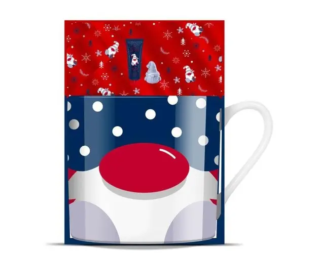 Set Cadou Cosy Comforts - The Luxury Bathing Company Candy Canes, Cocoa &amp; Vanilla Swirl, 1 set