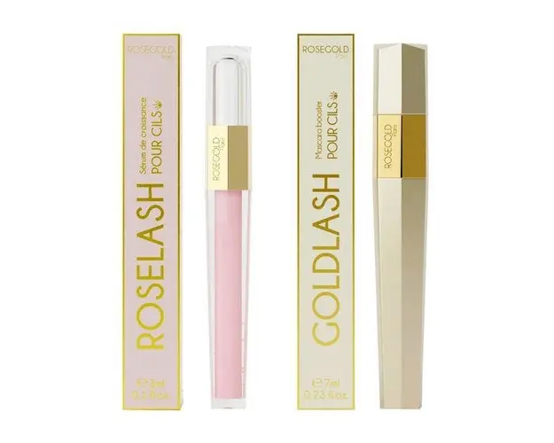 Set cadou duo pentru Gene Roselash 3ml + Goldlash Rosegold Paris 7 ml