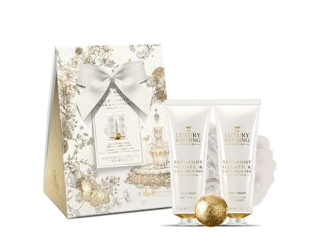 Set Cadou Everyday Essentials - The Luxury Bathing Company Bergamot, Ginger &amp; Lemongrass,1 set