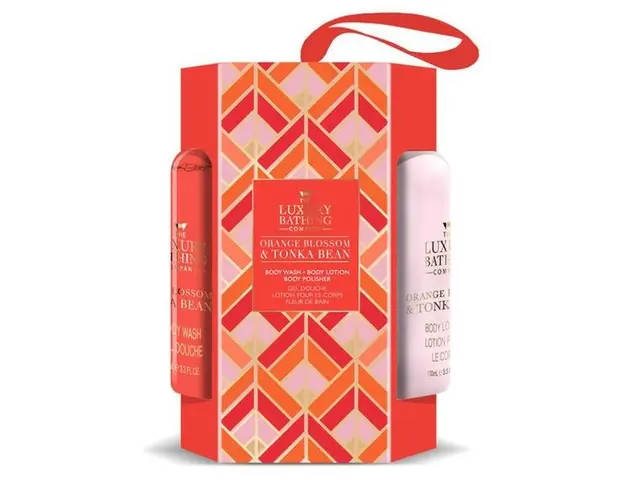 Set Cadou Glamorous Glow - The Luxury Bathing Company Orange Blossom &amp; Tonka Bean, 1 set